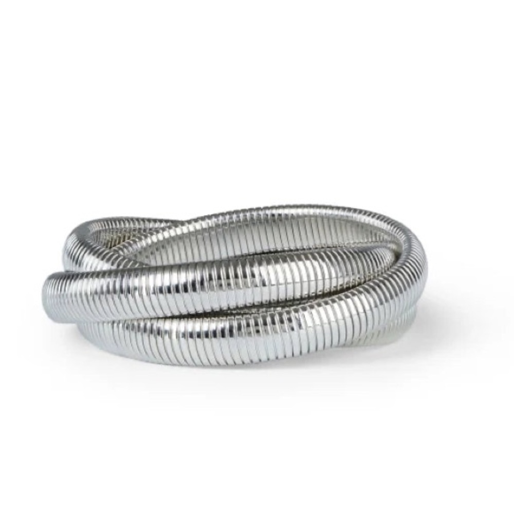 Silver Coil Bracelet (NWT)